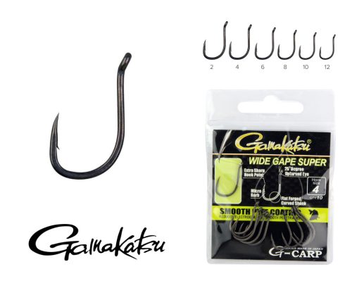 G-Carp Wide Gape Super 6-os 10 db/csomag 