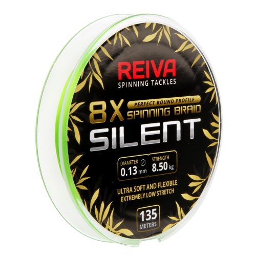 Reiva Reiva Silent 135m 0,10mm Fluo Green fonott zsinór