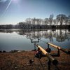 Carp Academy Triangle Buzz Bar DLX 30cm 3botos kereszttartó