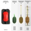 Nevis Távdobó Method feeder kosár XL 80g