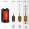 Nevis Method Flat feeder kosár 40g L